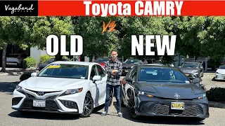 The new CAMRY versus the Old CAMRY