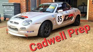 MGF Race Car - Cadwell Preporation