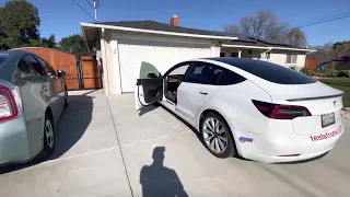 Tesla model 3/Y automatic open and close door