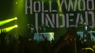 Hollywood Undead- Cashed out Live Voronezh