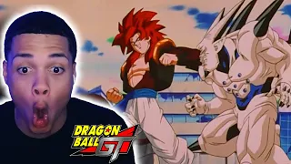 SSJ4 GOGETA VS OMEGA SHENRON!! | Dragon Ball GT Episode 60 REACTION!