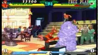 Let's Play Marvel Super Heroes vs Street Fighter - Spider-Man & Wolverine