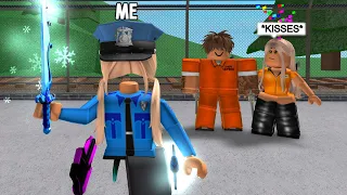 I Met PRISONER ODERS, SO I DESTROYED them as a POLICE..(Murder Mystery 2)