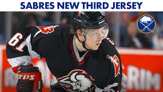 Buffalo Sabres Bring Back Black and Red Third Jersey!