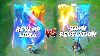 Lunox Revamp Libra VS Dawn Revelation Skin Comparison