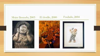 Fernando Botero y la violencia en Colombia PRESENTACION