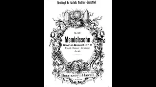 Mendelssohn – Klavierkonzert n° 2, Op. 40