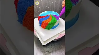Amazing GALAXY Mirror Cake Decorating Tutorials Most Satisfying Cake Tutorial So Yummy Part 27