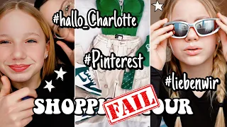 SHOPPING TOUR GEHT SCHIEF | LIEBLINGSKLAMOTTEN & PINTEREST STYLE 🌸 SAY HELLO TO CHARLOTTE | HEY ISI