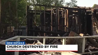 Officials investigating after church damaged by fire in Anderson Co.