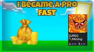 Becoming A *PRO* In This Game!! (Mining Clicker Simulator)