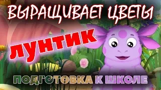 КАК ЛУНТИК ВЫРАЩИВАЕТ ЦВЕТЫ  Мультфильм для Детей   игра  Подготовка к школе