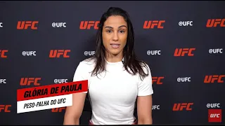 "Acredito que vai ser uma guerra na trocação" | Glorinha de Paula | UFC Vegas 33