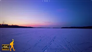 Walking in Extremely Cold Temperatures on Lake Tuusula 🥶 Järvenpää, Finland