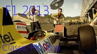 F1 2013 Classic Pitstop Gameplay
