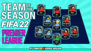 TOTS FIFA 22 - Team Of The Season Premier League 2022 in Lego Football