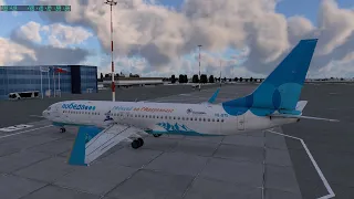 X-Plane 12!  Краш! Тестовый полет: Волгоград - Сочи (URWW-URSS) | ZIBO Boeing 737-800NG