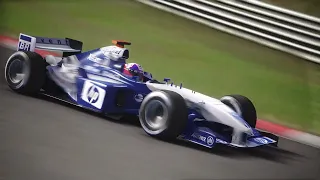 Juan Pablo Montoya's Williams FW26 at the Nordschleife