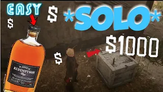 EASY *SOLO* MONEY/XP GLITCH IN RED DEAD ONLINE! (RED DEAD REDEMPTION 2)