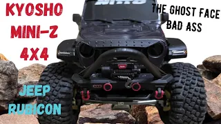 KYOSHO Mini-Z 4x4 Jeep Rubicon RC crawler - Ghost Face