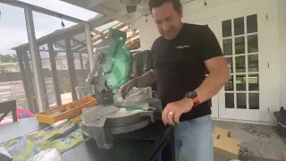 Brief review of Metabo HPT miter circular saw - C 10FCG (S)