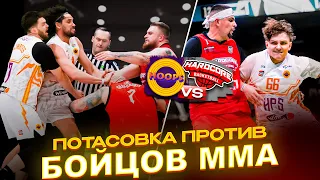 HOOPS vs HARDCORE / МАТЧ ЗАКОНЧИЛСЯ УДАЛЕНИЕМ ВСЕЙ КОМАНДЫ?!