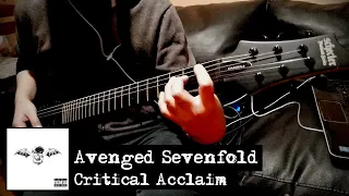 Avenged Sevenfold: Critical Acclaim Rhythm Guitar Cover | Remixed | No solo