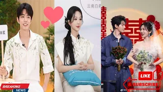 Xiao Zhan and Yang Zi publicly declare their love, wearing matching outfits.
