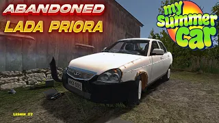 I FOUND A FORGOTTEN AND Abandoned LADA PRIORA  I My Summer Car