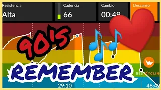 SESIÓN SPINNING MÚSICA de los 90 🎶🎶🚴‍♀️🚴‍♂️🔝🔝 SESIÓN SPINNING REMEMBER 90 🤩🤩🤩