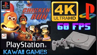 Chicken Run | Ultra HD 4K/60fps | PS1 | PREVIEW | Full Movie Gameplay No Commentary