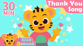 Thank You Song + Wheels On The Bus + more Little Mascots Nursery Rhymes & Kids Songs