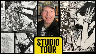 Art Studio Tour 2020: Cory Kerr's illustration & animation space