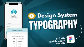 Figma Beginners Tutorial: Add Typography Scale to your Design System