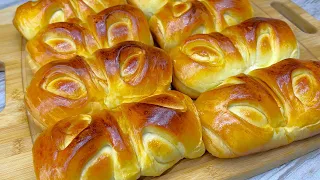 I have never eaten such unique buns! A simple and delicious bun recipe.