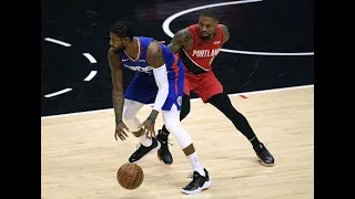 Paul George vs Damian Lillard - All 1 On 1 Plays | 2021-22 NBA Regular Season