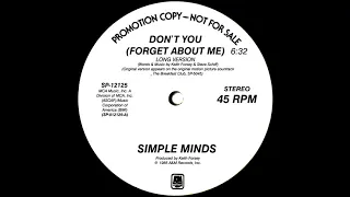 Simple Minds - Don't You Forget About Me (Long Version) 1985