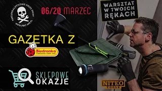 SKLEPOWE OKAZJE #29 BIEDRONKA od 6 Marca (latarka, plandeki...)