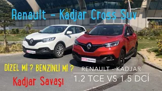 RENAULT - KADJAR 1.2 TCE BLACK EDİTİON VS 1.5 DCİ ARAÇ İNCELEME TEST VİDEOSU BENZİNLİ Mİ? DİZEL Mİ?