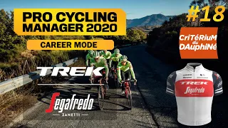 CRITERIUM DU DAUPHINÉ #18  | Trek - Segafredo Career Mode | PRO CYCLING MANAGER 2020