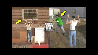 What Happens if You Get Inside CJ's House Before the First Mission of GTA San Andreas?/Game's