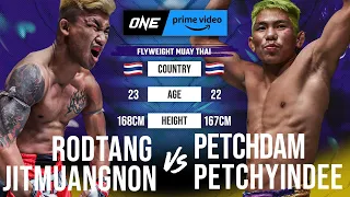 NEXT-LEVEL Muay Thai 🔥🔥🔥 Rodtang vs. Petchdam Full Fight