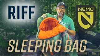 High-Quality Down Sleeping Bag for Side Sleepers - Nemo Riff Sleeping Bag