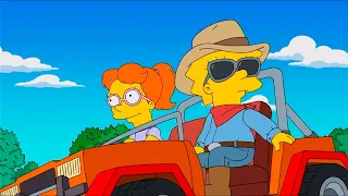 La nueva amiga rica de Lisa se volvio loca Los simpsons P.1