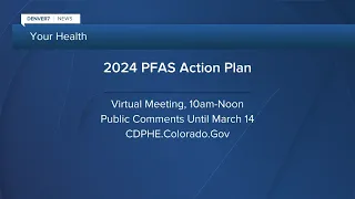 Colorado wants your input on PFAs action plan