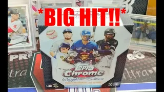 2020 Topps Chrome Sapphire Edition Hobby Box 💥 BIG HIT!!!💥  Topps Online Exclusive Awesome Cards!