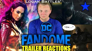 DC FanDome Trailer Reactions - WW84, Zack Snyder's JL, & The Batman!