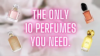 The Only 10 Perfumes You Need. (In my opinion!)