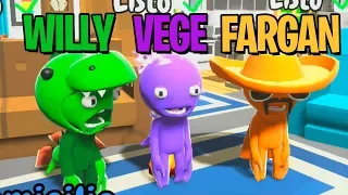 VEGETTA VS WILLY VS FARGAN | PARTY PANIC