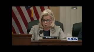 Vice Chair Cheney on Recommending Mark Meadows for Criminal Contempt